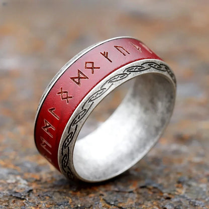 Red Runic Ring