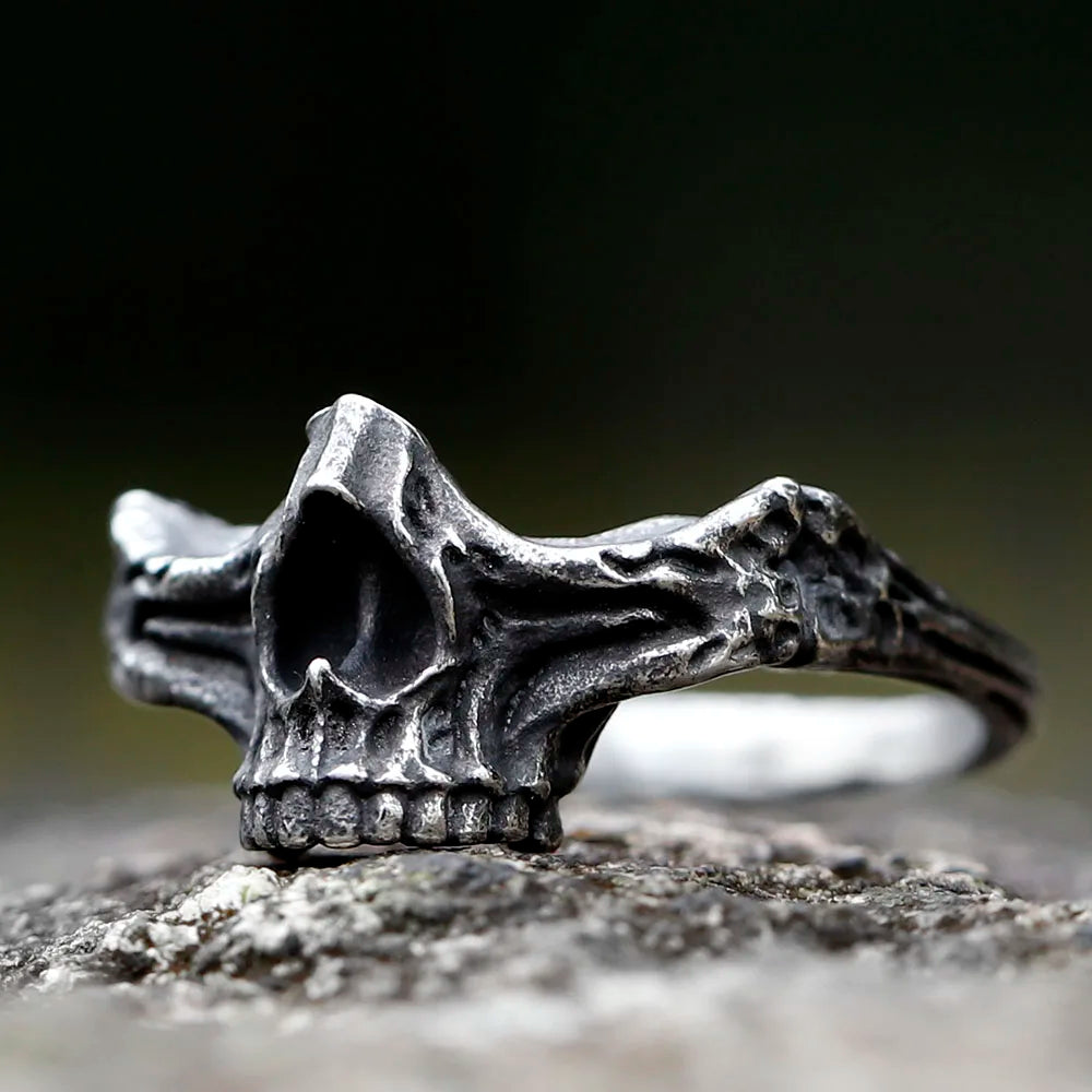 Warrior Skull Ring