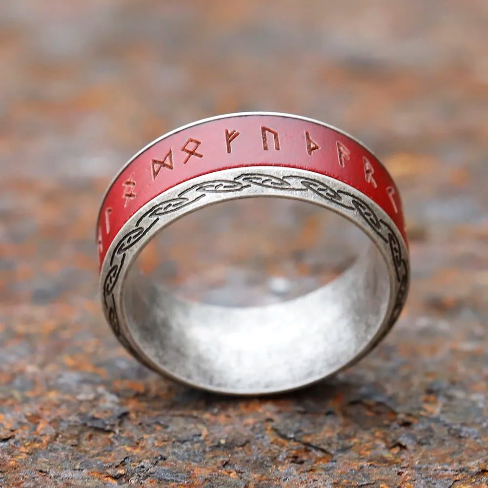 Red Runic Ring