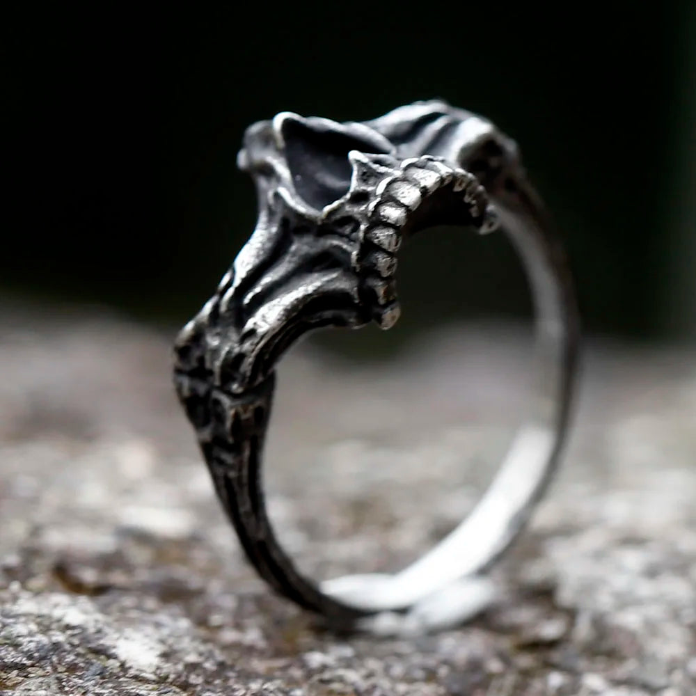 Warrior Skull Ring