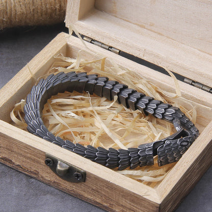 World Serpent Jormungandr Bracelet