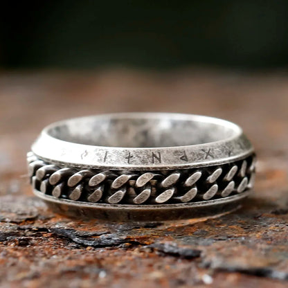 Rotatable Ancient Rune Ring