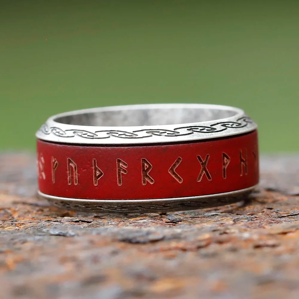 Red Runic Ring