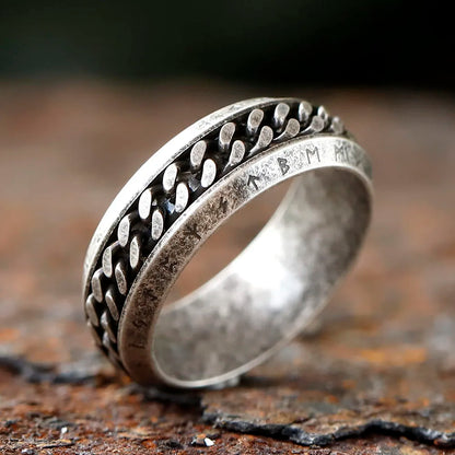 Rotatable Ancient Rune Ring