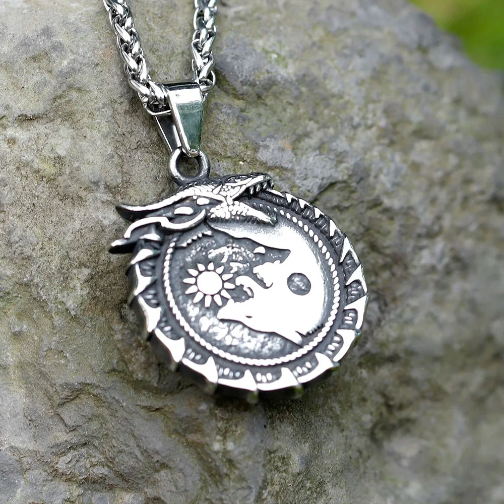 Ancient Ouroboros Necklace