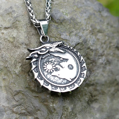 Ancient Ouroboros Necklace