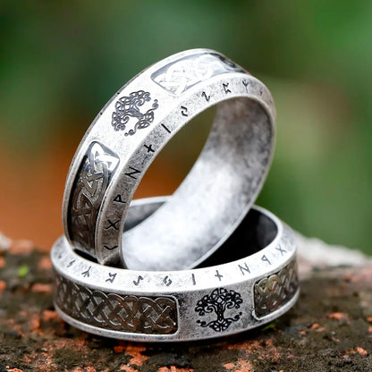 Yggdrasil Runic Ring