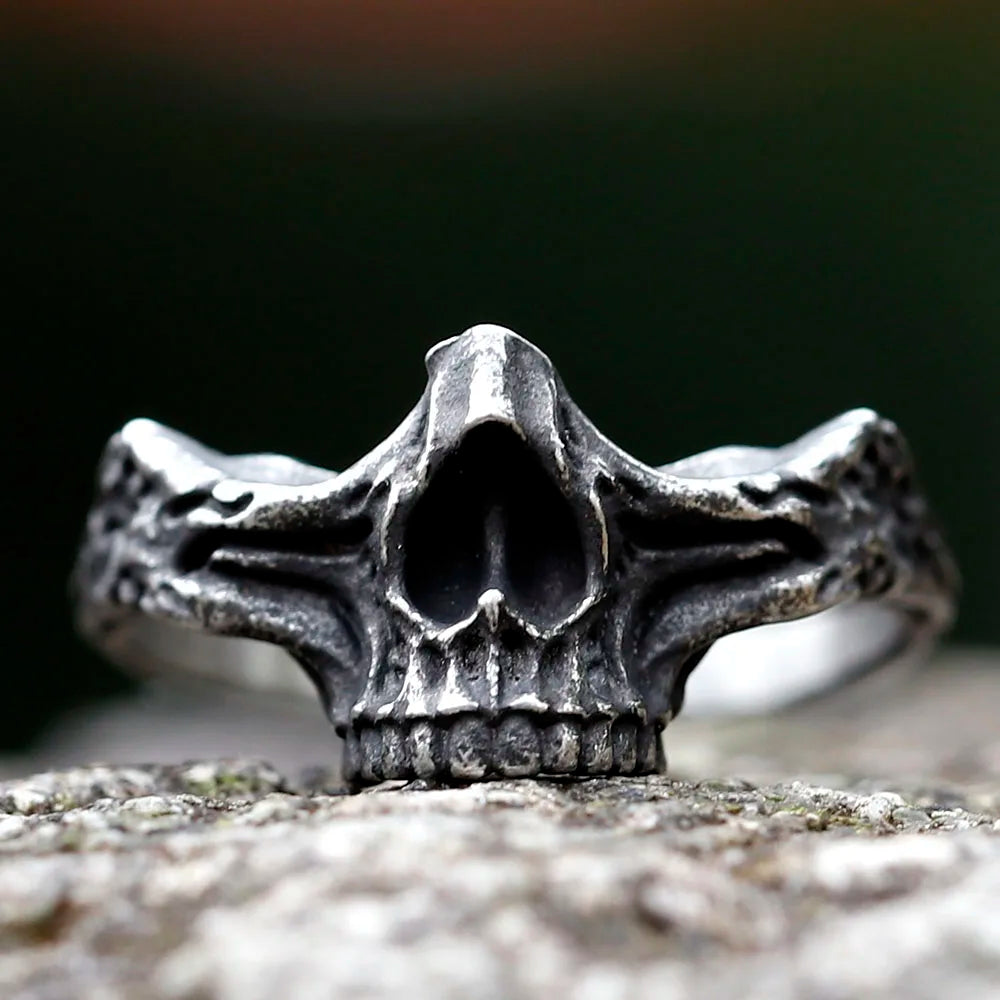 Warrior Skull Ring