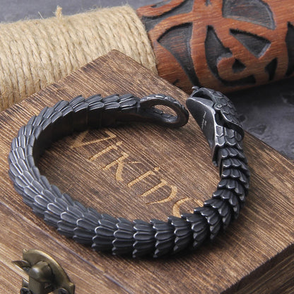 World Serpent Jormungandr Bracelet