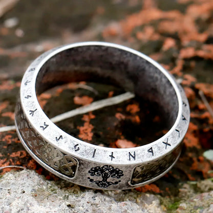 Yggdrasil Runic Ring