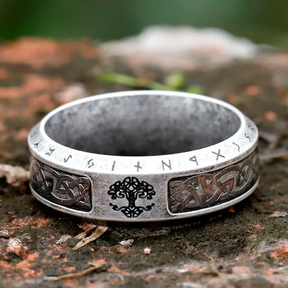 Yggdrasil Runic Ring