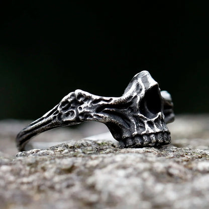 Warrior Skull Ring