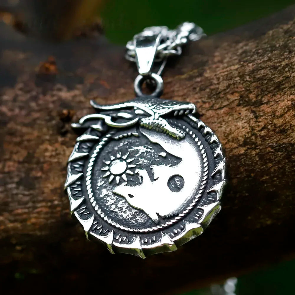 Ancient Ouroboros Necklace